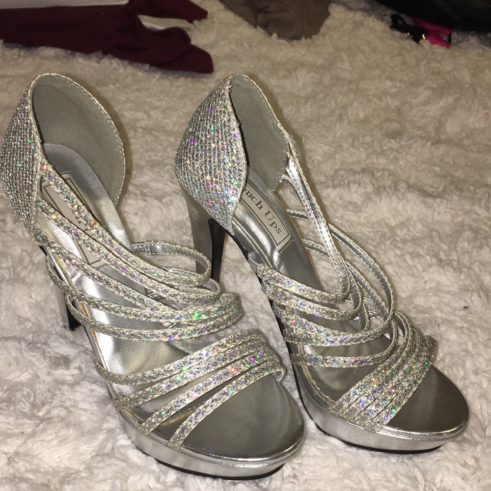 Silver heels